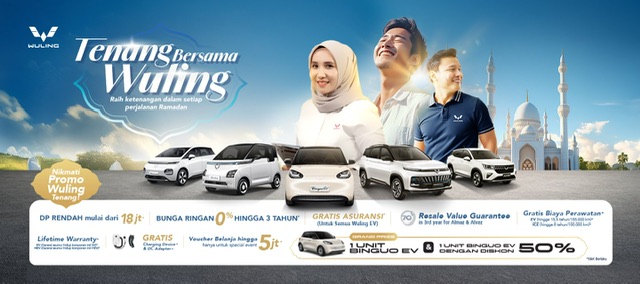 Jalani Ramadan dengan Tenang Bersama Wuling