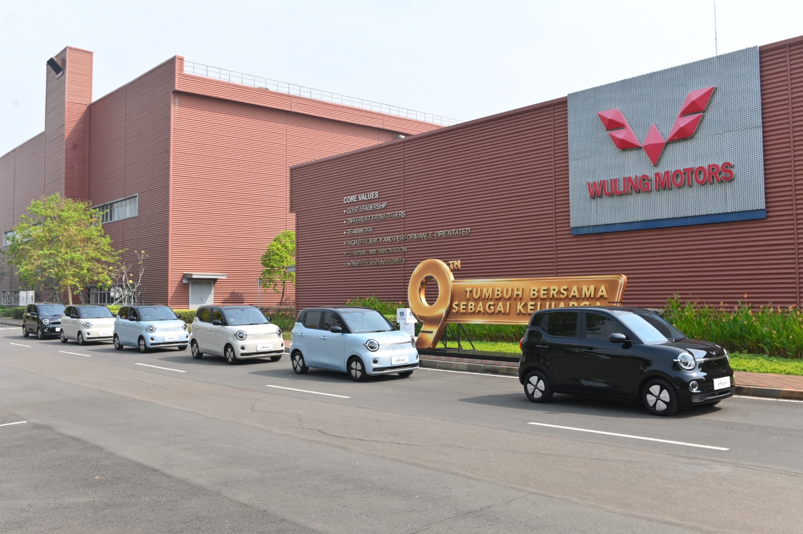 Wuling Menggelar Media 1st Impression Aira ev Dalam Acara Perayaan 9 Tahun di Indonesia